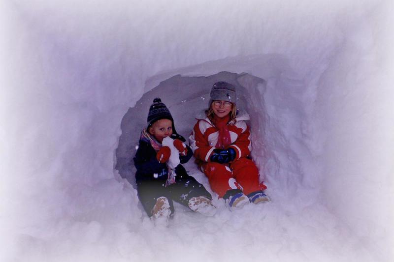 Iglu bauen