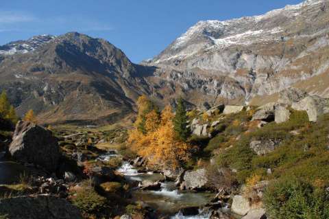 Herbstwanderung in Pfelders