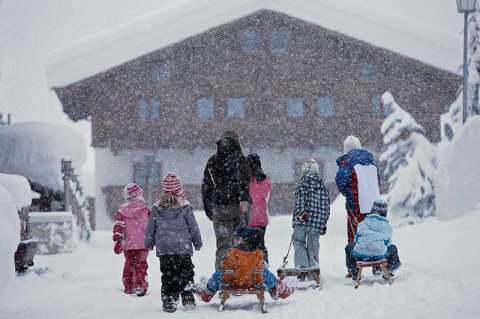 Pfelders in inverno