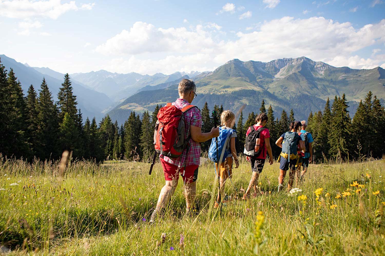 Familienwanderung im Passeiertal