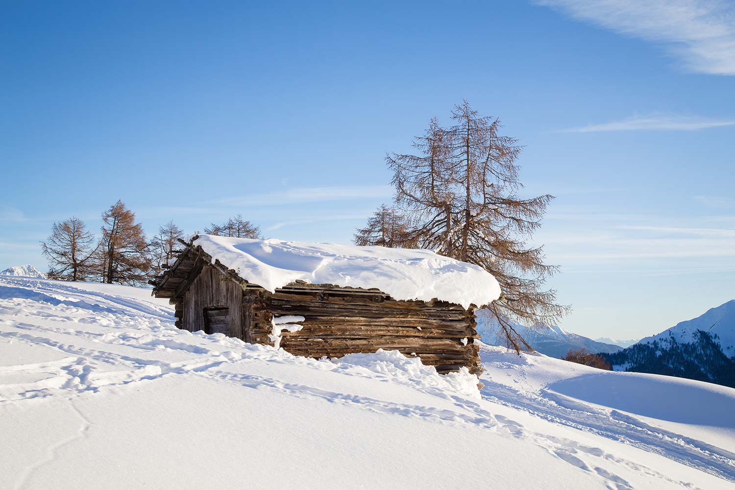 Winterlandschaft - Stuller Mahder